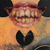 Triangle, 30 cm x 27 cm, 2024, oil on canvas 