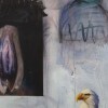 "eagle&shellfish; (version1)" 115 cm x 130 cm, oil on canvas, 2020
