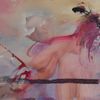 "Fight", 86cm x 105cm